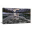 «Black Icy Mountain Lake with Snow», photographie-35061669-35061674