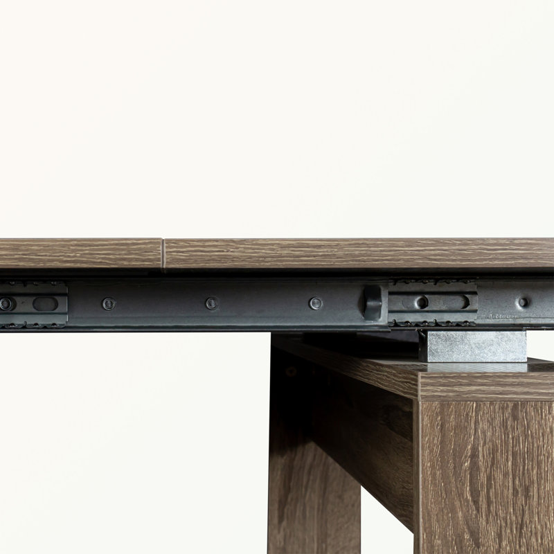Mallary Drop Leaf extendable Dining Table,Multifunctional extendable console table, Oak