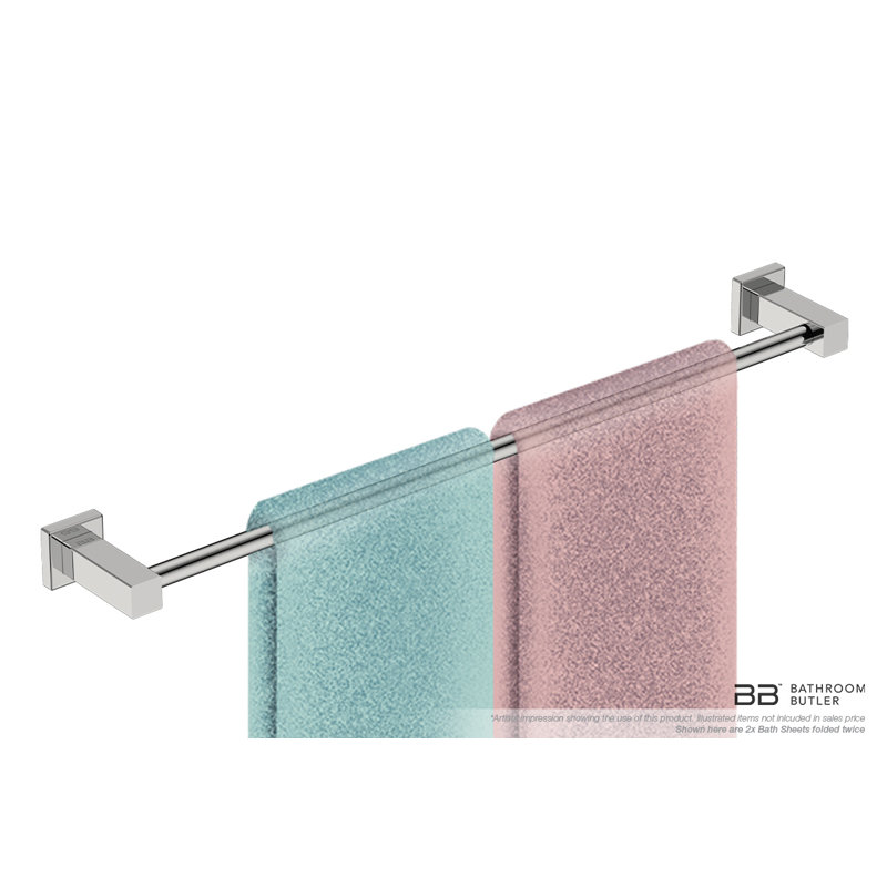 Towel Bar, Polished Stainless Steel