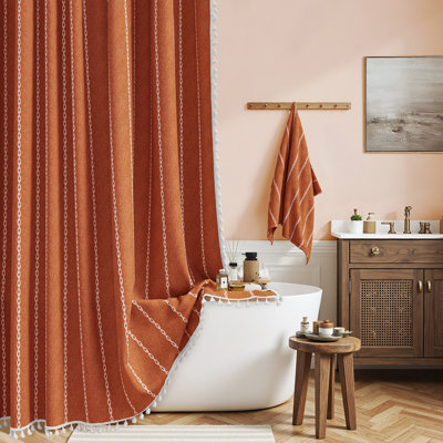 Ensemble de rideau de douche Boho Farmhouse