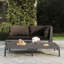 Chaise de patio avec coussins