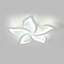 Rachna Dimmable 60cm LED Integrated Semi Flush Mount Ceiling Light With Remote control-81302663