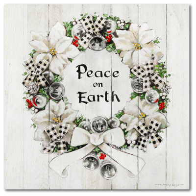 « Peace wreath »-reproduction sur toile tendue