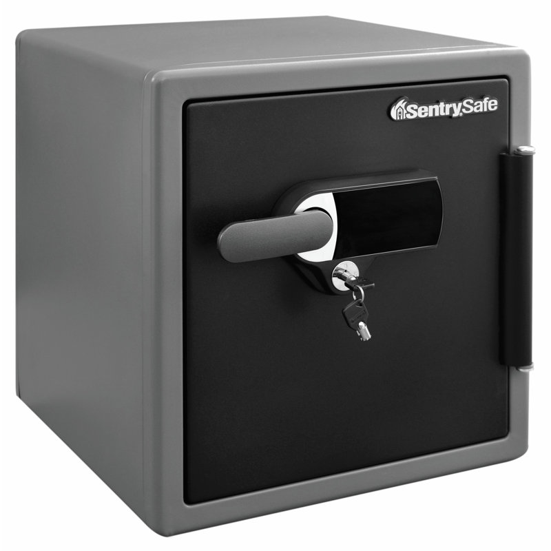 SentrySafe 1,23 pieds cubes Pi. Sécurité incendie / eau avec verrouillage d'alarme numérique à écran tactile