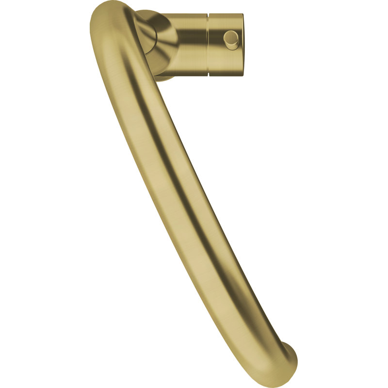 Schock Single Lever Monobloc Tap, White/Gold