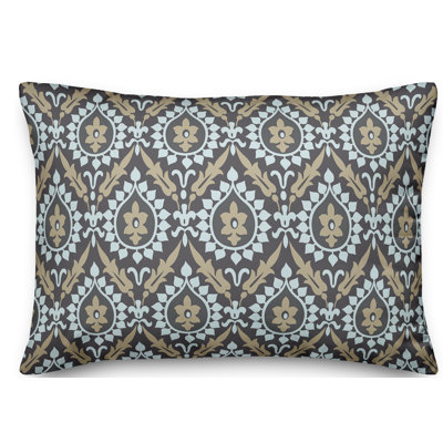 Housse et insert de coussin rectangulaire Ikat