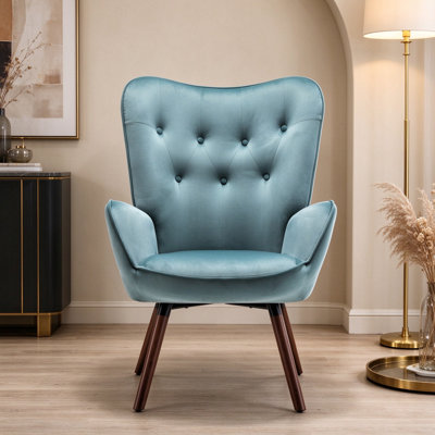 Barrion Upholstered Microfiber / Microsuede Armchair