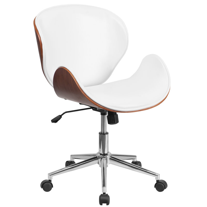 Chaise de travail, Naturel / Blanc