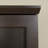 Engineered Wood Contemporary Corner Storage Cabinet With 5 Shelves, Brown
