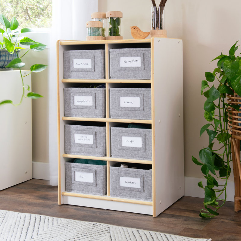 Organisateur de rangement pour casiers EdQ Essentials, Blanc