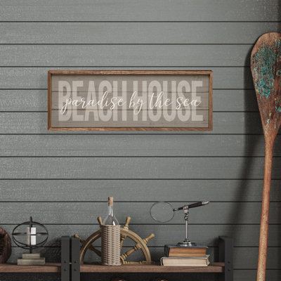 Beach House Paradise By The Sea Gray