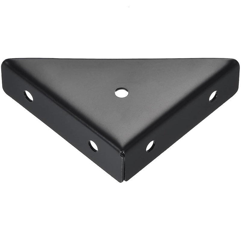 4 supports d'angle trapézoïdaux