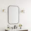 Rohe Flat Metal Beveled Wall Mirror-91083999-91083913