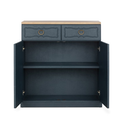 Hibiscus Hall Chest, Indigo