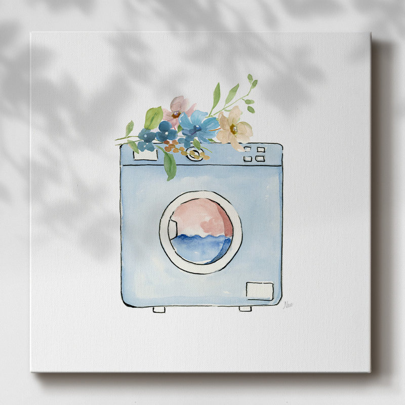 " Laundry Washer ", 24" H x 24" W x 1.5" D