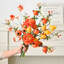 Ornements de fleurs simulées