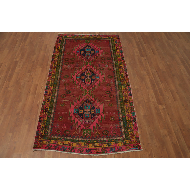 Tapis traditionnel géométrique 4 x 8