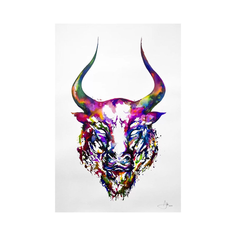 Philosopher by Marc Allante - Wrapped Canvas Gallery-Wrapped Canvas Giclée, 66.04 cm H x 45.72 cm W