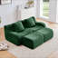 Canapé doux en tissu désossé, conception antidérapante, chaise longue d'assemblage, accoudoirs incurvés, support ergonomique, éponge à haute densité 32D, pour les salons