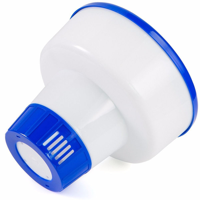 Distributeur de chlore XtremepowerUS pour piscine et spa avec débit réglable et capuchon verrouillable