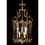 9 - Light Lantern Geometric Chandelier