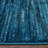 Mante Contemporary Performance Distressed Blue Area Rug-430402384