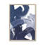 Blue On Blue I by June Erica Vess - Painting-1586191961-1586191963