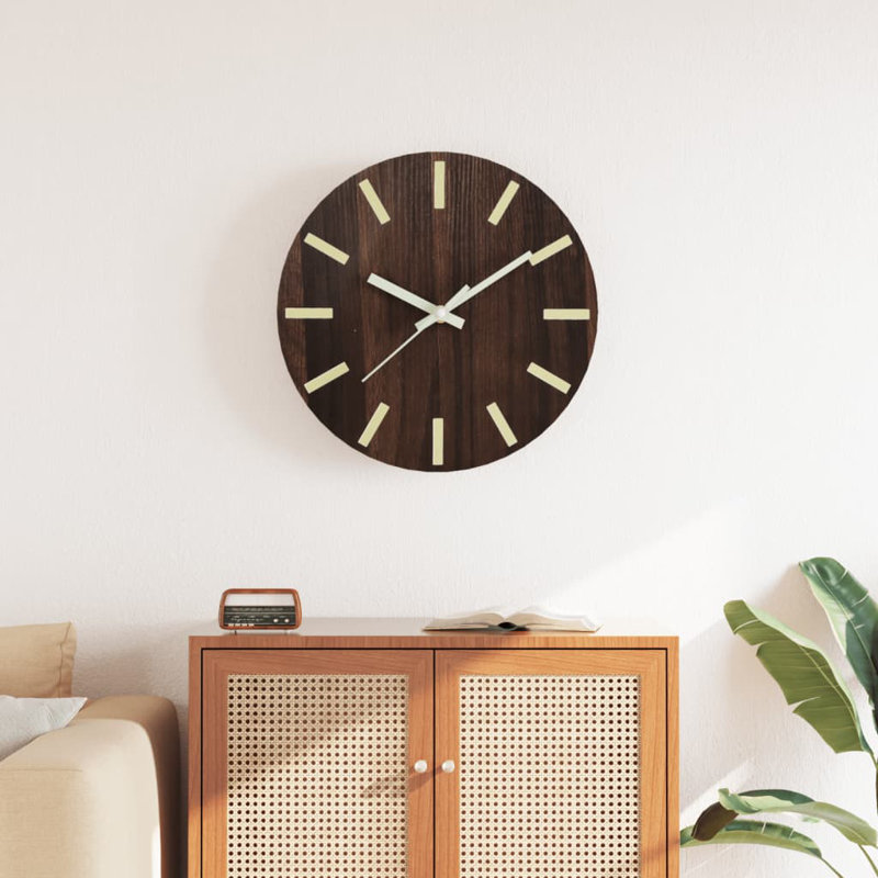 Bakhva Manufactured Wood Wall Clock