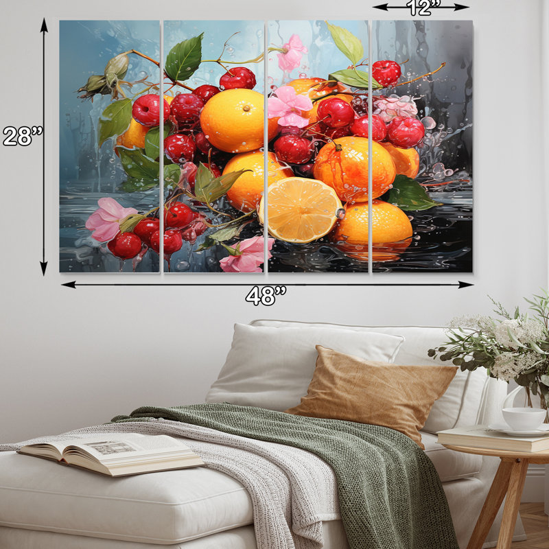 Citrusy Delight V Food & Beverage Wall Decor