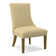Chaise d'appoint rembourrée Tuxedo