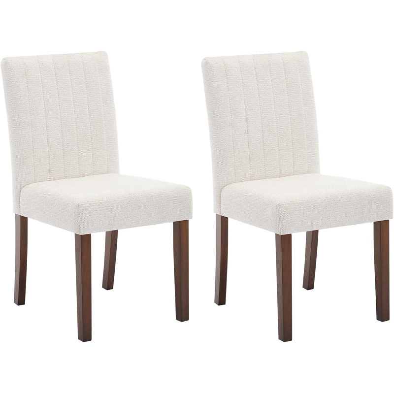 Upholstered Accent Chair, Beige