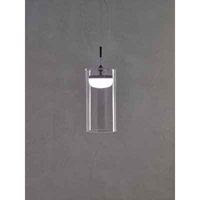 1 - Light LED Cylinder Pendant