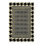 Plaid and Houndstooth Patterned Woven Base Rug