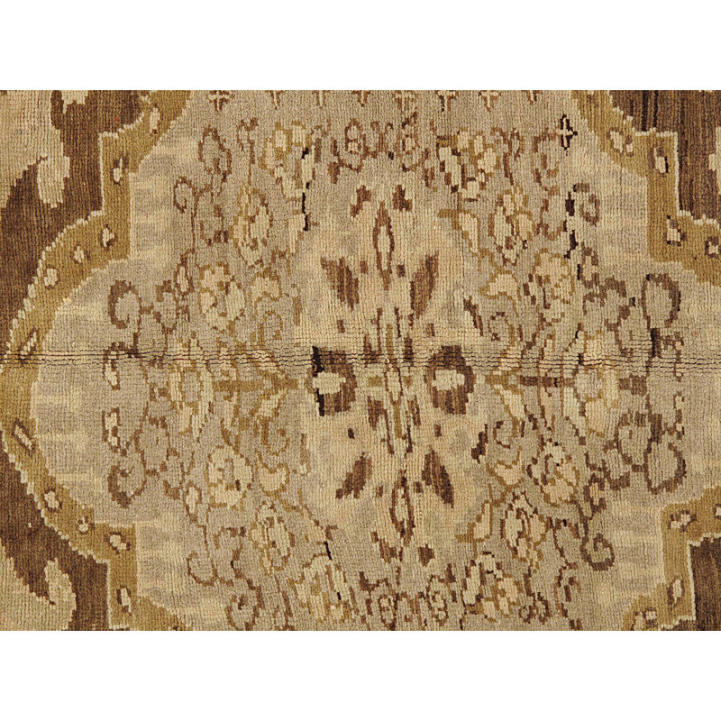 Tapis noué à la main unique en son genre
