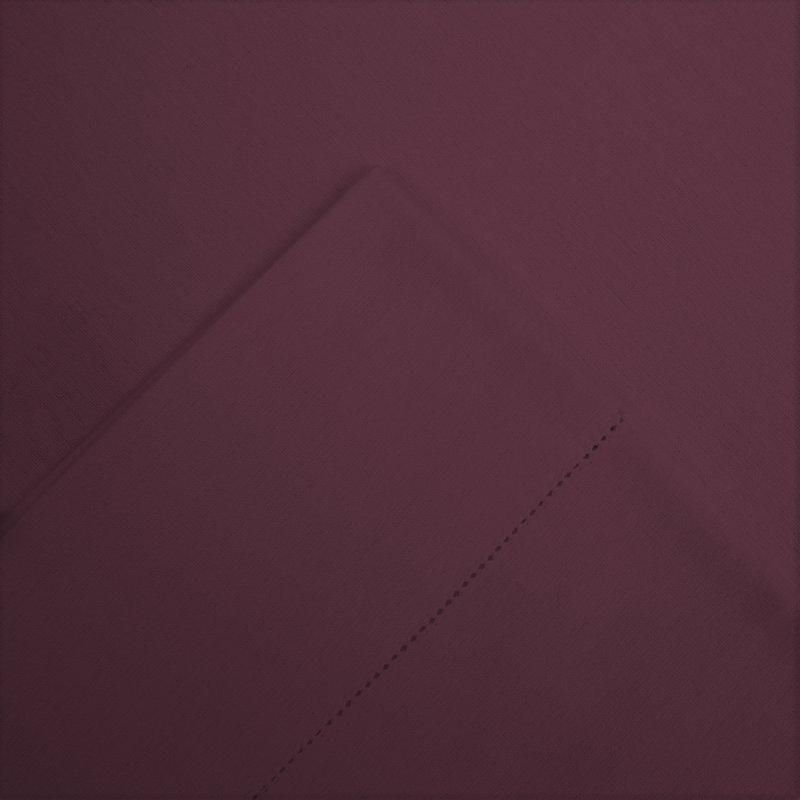 Ensemble de draps 100% coton flanelle lourde Pointehaven 200 g / m², Ensemble de draps pour lit simple TG + un drap-hou