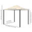 Abri de jardin avec filet, abri de jardin à double toit-125550348