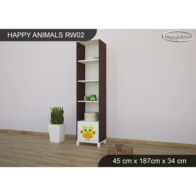 187 cm H X 45 cm W Kids Book Display
