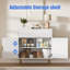 Buffet avec tablettes réglables-1046293283