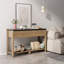 Console, table de couloir, table de vestibule avec tiroirs doubles -1762774961
