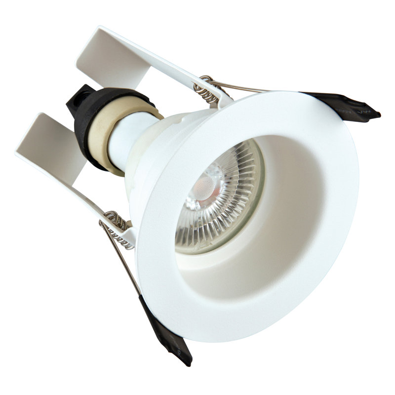 3.3" LED Recessed Lighting Kit, Matt White
