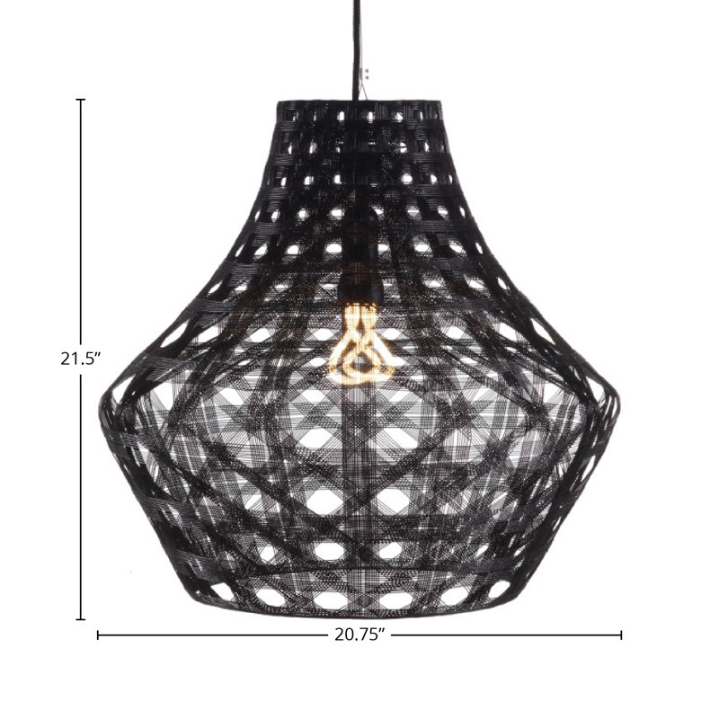 Luminaire suspendu 1 lumière Schema