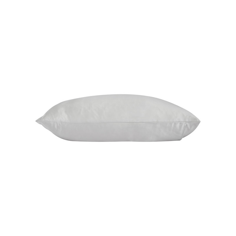 Signature Silk, Euro 26"x26", Silver Gray