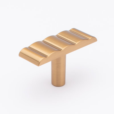 Natoma 2 5/32" Long Champagne Bronze Decorative Cabinet Hardware Knob