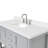 61'' Single Bathroom Vanity with White Quartz Top-59693552-124915932