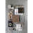 D3.5X11" Clear Glass Pillar Candle Holder With Gold Alloy Accents-1027026054