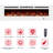 Berni Symple Stuff Electric Fireplace with BTU 5120-93799314-93799311