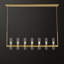 Lustre linéaire pour îlot de cuisine à 7 lumières 59 "Acevedo (ampoules incluses)-1614229768