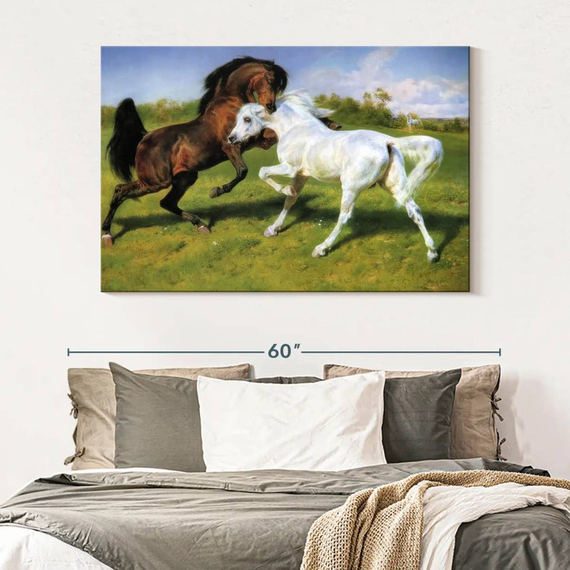 Brampt The Duel 1895, 34" H x 51" W