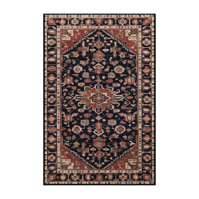 Tapis brun lavable à la machine