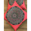 Kelowna Indoor / Outdoor Damask Square Throw Pillow Cover
